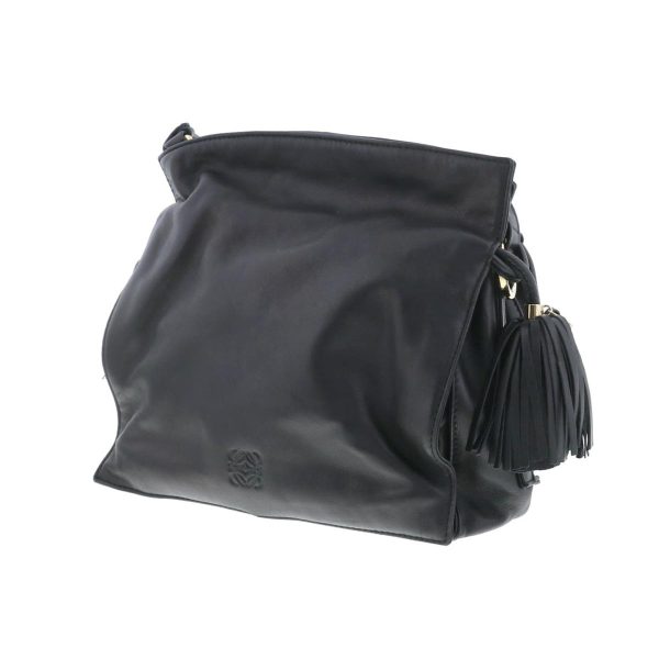 1240005023867 2 Loewe Flamenco 22 Shoulder Bag Black