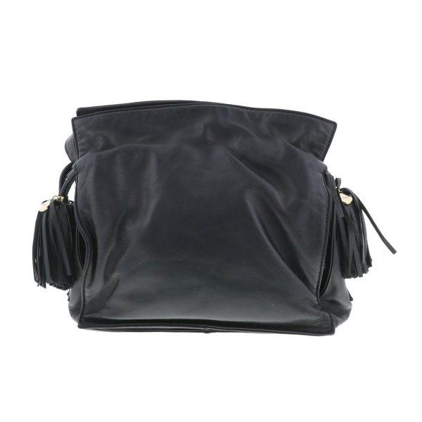 1240005023867 3 Loewe Flamenco 22 Shoulder Bag Black