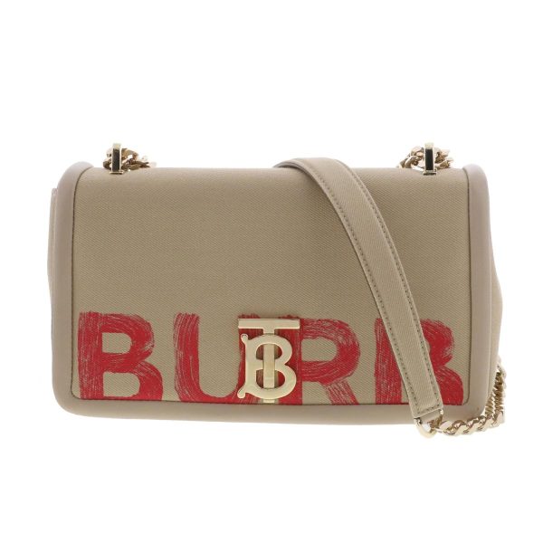 1240005027210 1 Burberry Laura Shoulder Bag Beige