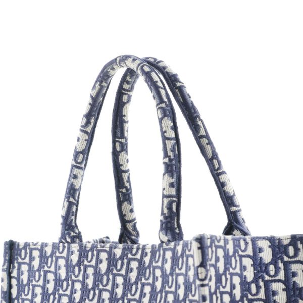 1240007023293 3 Christian Dior Book Tote Bag Tote Bag Blue