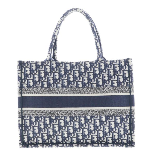 1240007023293 4 Christian Dior Book Tote Bag Tote Bag Blue