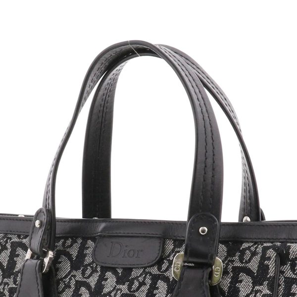 1240007027474 3 Christian Dior Trotter Hand Bag Black Bag Handbag Black