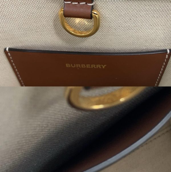 1240007027638 10 Burberry Mini Freya Tote Bag Brown