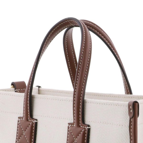 1240007027638 3 Burberry Mini Freya Tote Bag Brown