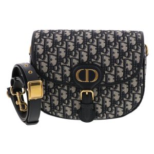 1240007028876 1 Christian Dior Trotter Handheld Bag Leather Black