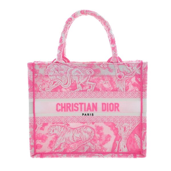 1240009003125 1 Christian Dior Book Tote Bag Mini Ivory