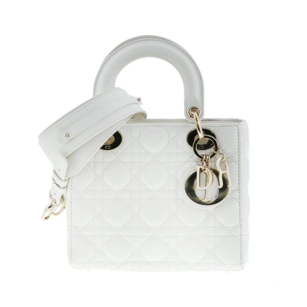 1240009003438 1 Christian Dior Small Handbag White