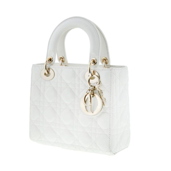 1240009003438 2 Christian Dior Small Handbag White