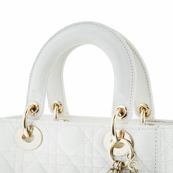 1240009003438 3 Christian Dior Small Handbag White