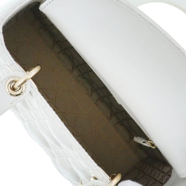 1240009003438 6 Christian Dior Small Handbag White