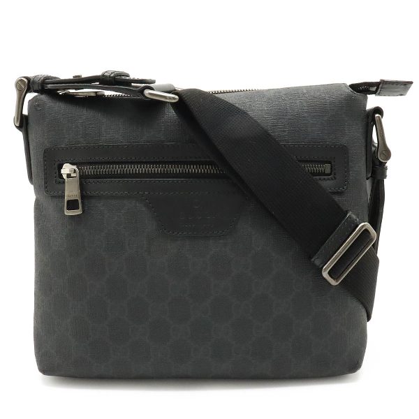 12400488 1 GUCCI GG Supreme GG Plus Shoulder Bag Black