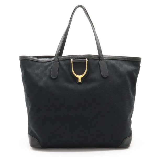 12400703 1 GUCCI GG tote bag large tote shoulder bag black