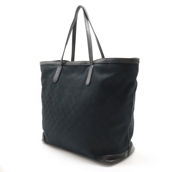 12400703 2 GUCCI GG tote bag large tote shoulder bag black