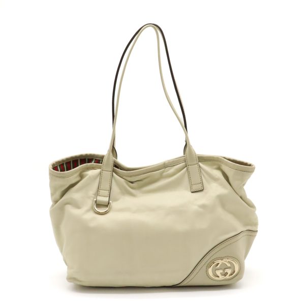 12410037 1 GUCCI Britto Tote Bag Shoulder Bag Shoulder Ivory