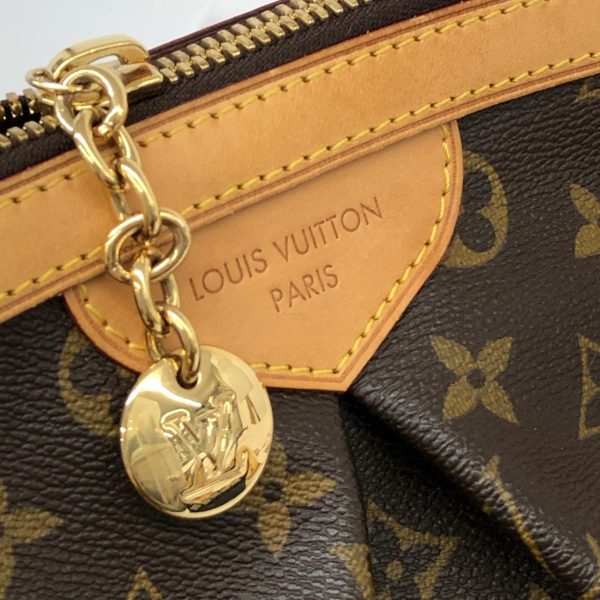 1241007000508 5 LOUIS VUITTON brown Tivoli GM all over pattern shoulder bag