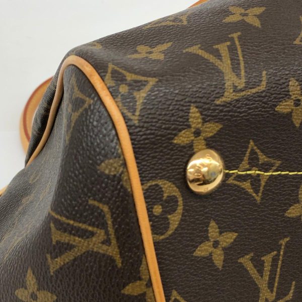 1241007000508 7 LOUIS VUITTON brown Tivoli GM all over pattern shoulder bag