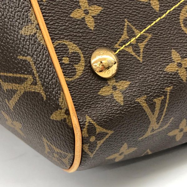 1241007000508 8 LOUIS VUITTON brown Tivoli GM all over pattern shoulder bag