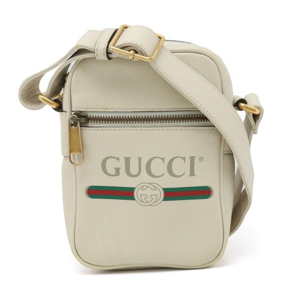 12410120 1 GUCCI Shoulder Bag Pochette Crossbody Ivory