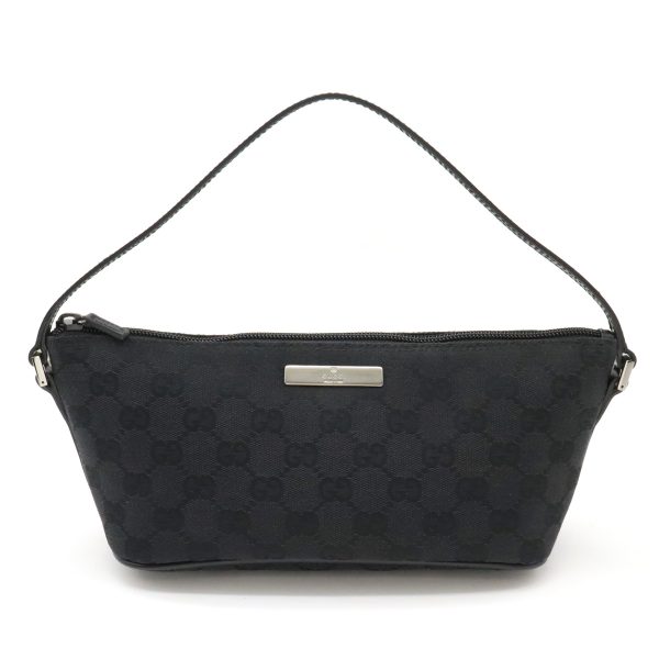 12410942 1 GUCCI GG accessory pouch sub bag handbag black