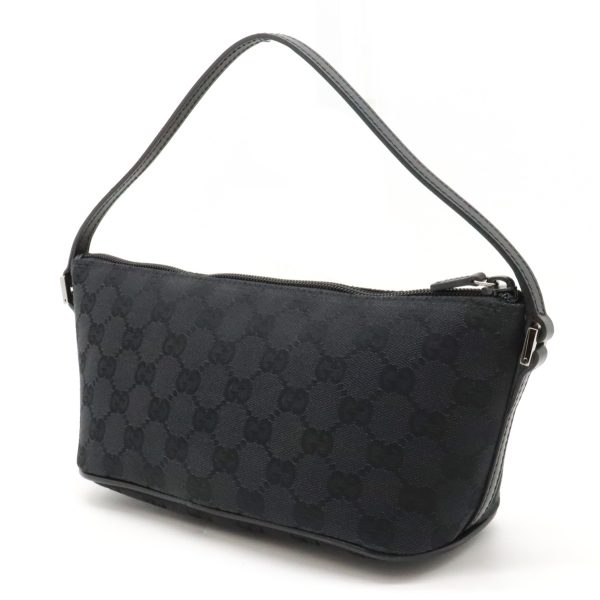 12410942 2 GUCCI GG accessory pouch sub bag handbag black