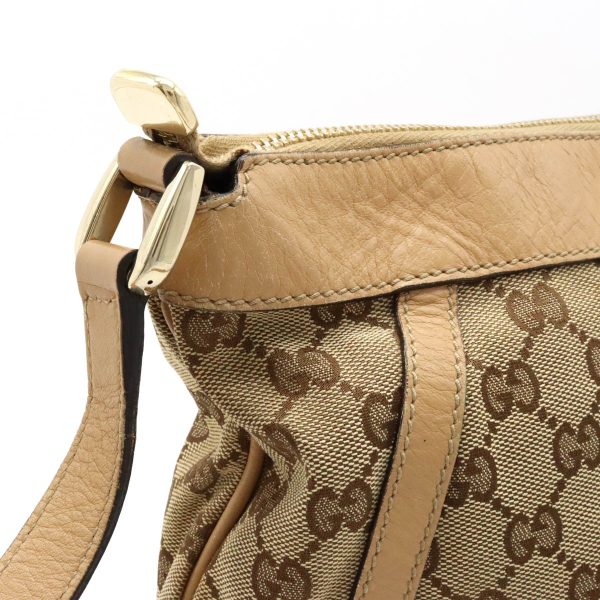 12420618 7 GUCCI GG Abbey Shoulder Bag Crossbody Khaki Beige