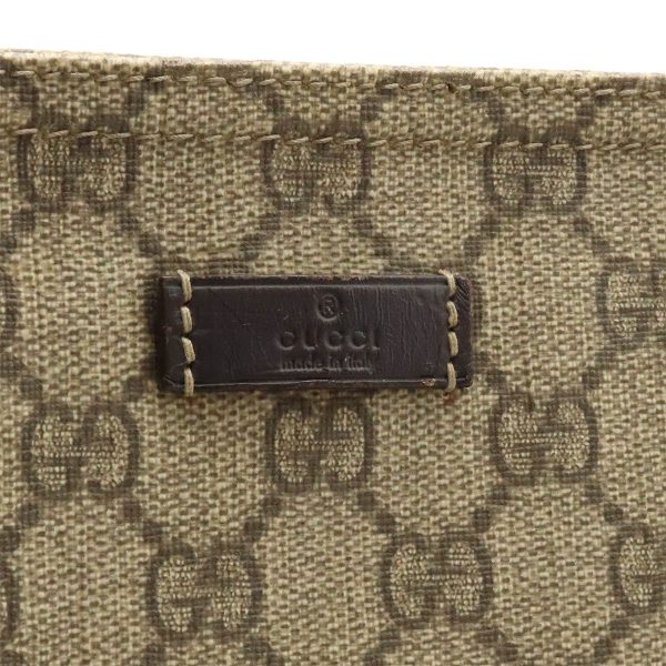 12430612 7 GUCCI GG Supreme Shoulder Bag Bag Khaki Brown