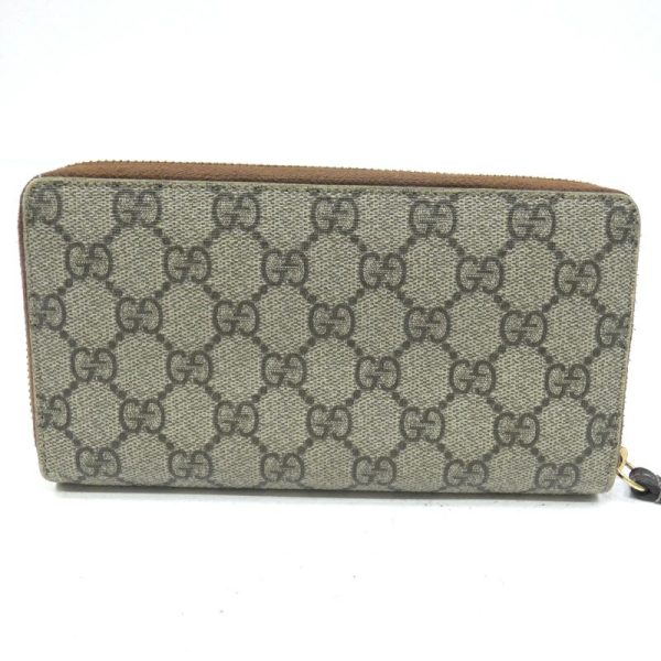 125 20210219 a 8 03 Gucci GG Supreme Long Wallet Beige