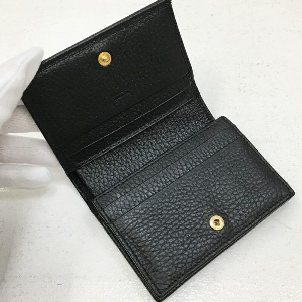 125 20210704 m 6 05 Gucci GG Marmont Bi FWallet Black