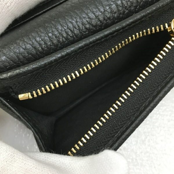 125 20210704 m 6 07 Gucci GG Marmont Bi FWallet Black