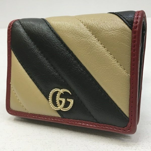 125 2021114 m 201 Gucci GG Marmont Bi FWallet Black