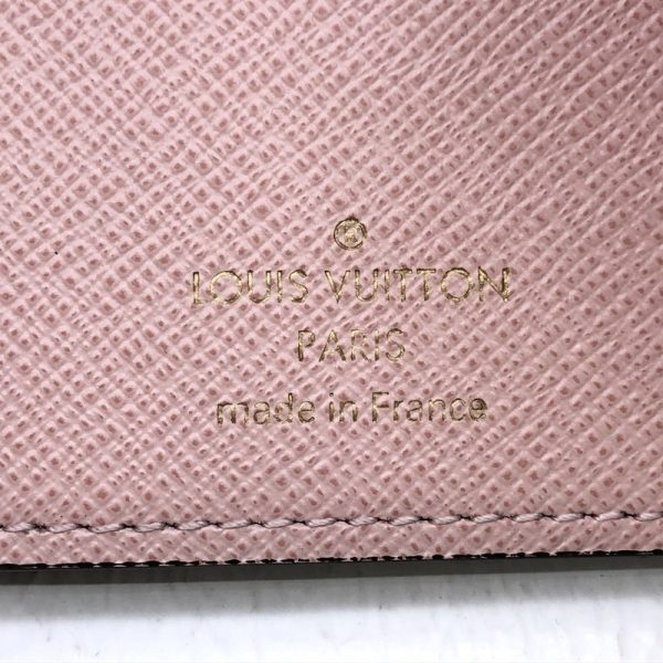 125 20230324 a 2 12 Louis Vuitton Portefeuille Victorine Wallet Rose Ballerine Brown