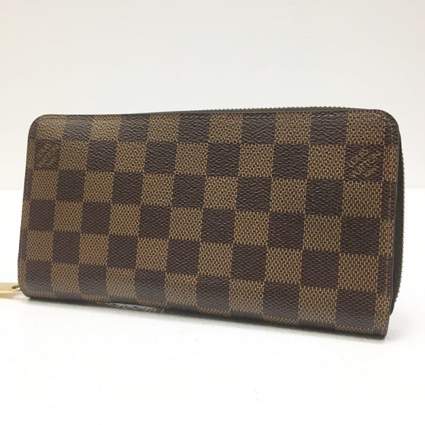 125 20230616 a 4 01 Louis Vuitton Zippy Wallet Long Wallet Damier Brown