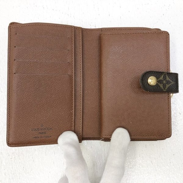 125 20230728 a 7 04 Louis Vuitton Portefeuille Viennois Wallet Monogram Brown