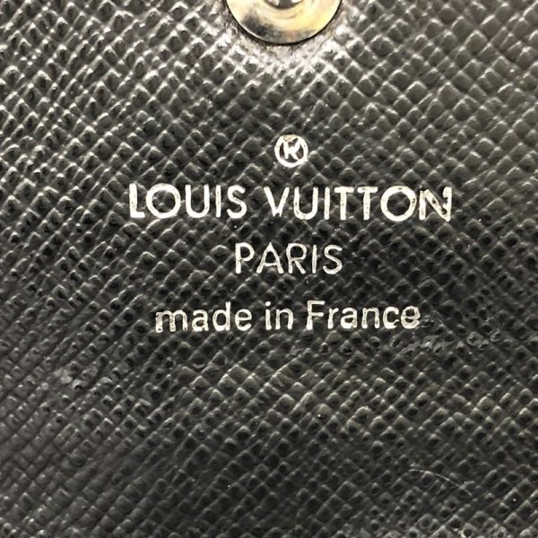 125 20230802 a 1 14 Louis Vuitton Multicle 6 Key Case Damier Graphite Black