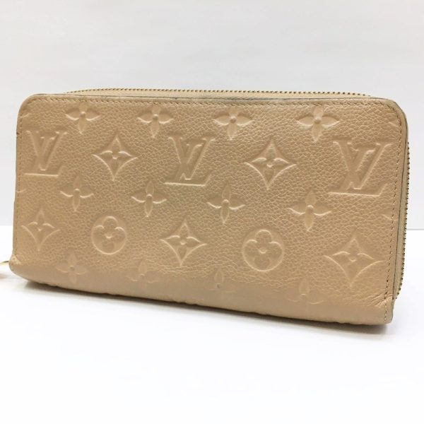 125 20231013 a 4 01 Louis Vuitton Zippy Wallet Long Wallet Monogram Empreinte Brown