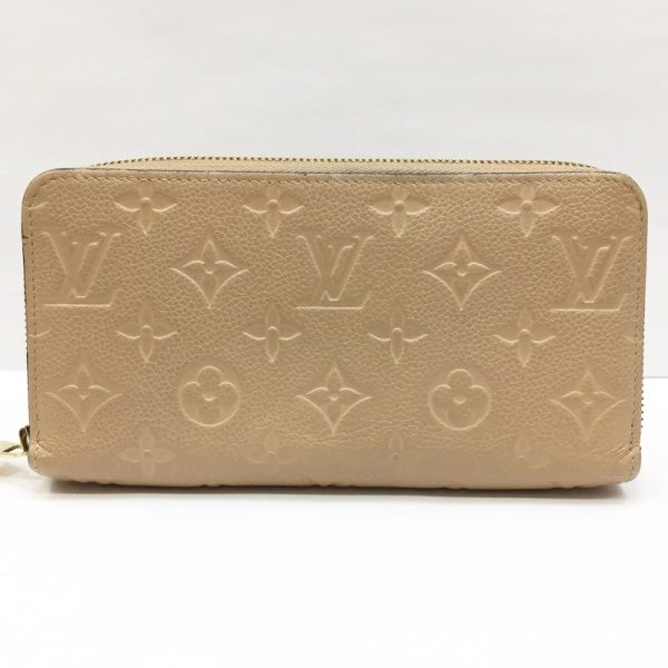 125 20231013 a 4 02 Louis Vuitton Zippy Wallet Long Wallet Monogram Empreinte Brown