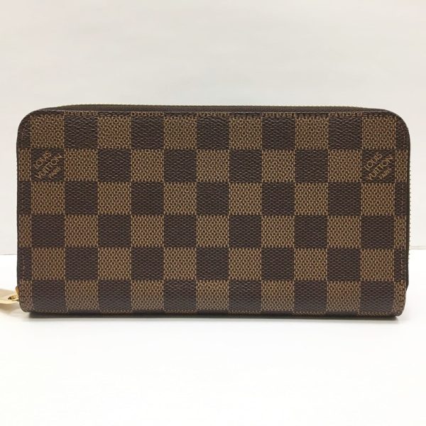 125 20231025 a 7 02 Louis Vuitton Zippy Wallet Long Wallet Damier Brown