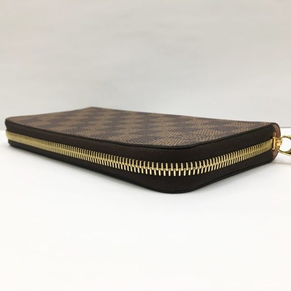 125 20231025 a 7 04 Louis Vuitton Zippy Wallet Long Wallet Damier Brown