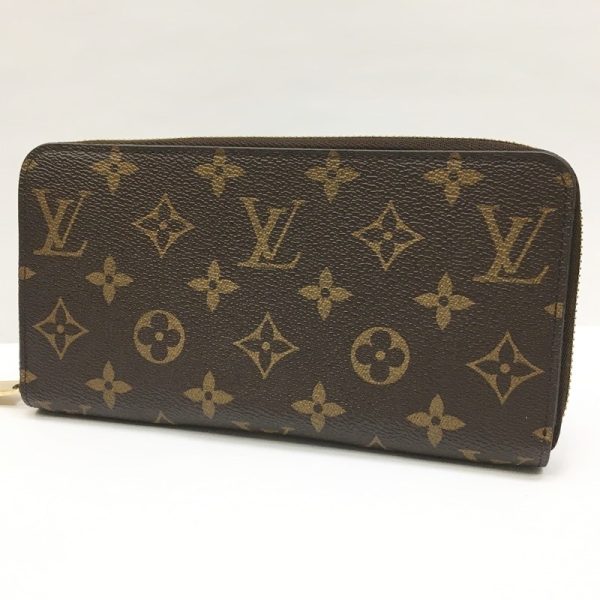 125 20231025 a 8 01 Louis Vuitton Zippy Wallet Long Wallet Monogram Brown