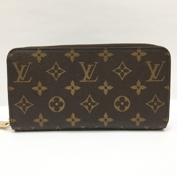 125 20231025 a 8 02 Louis Vuitton Zippy Wallet Long Wallet Monogram Brown