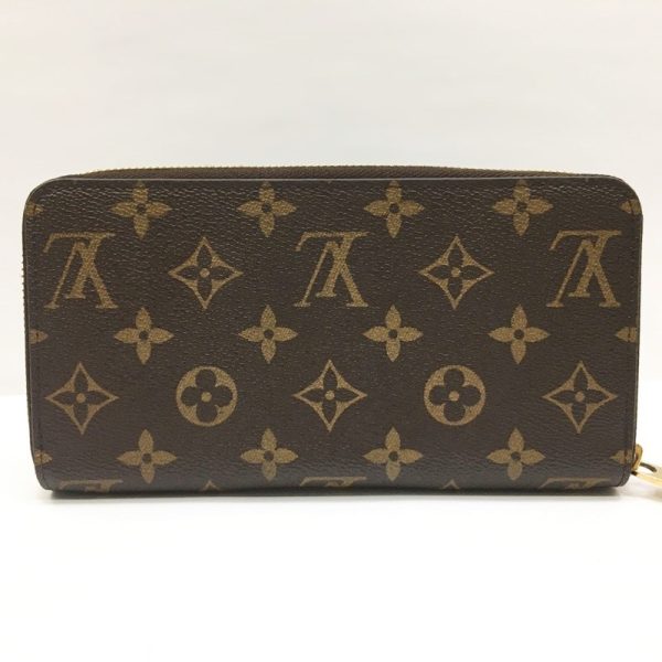 125 20231025 a 8 03 Louis Vuitton Zippy Wallet Long Wallet Monogram Brown