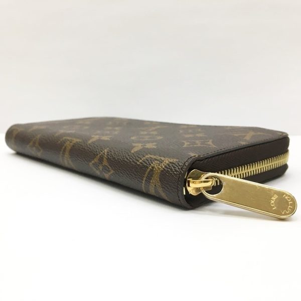 125 20231025 a 8 05 Louis Vuitton Zippy Wallet Long Wallet Monogram Brown