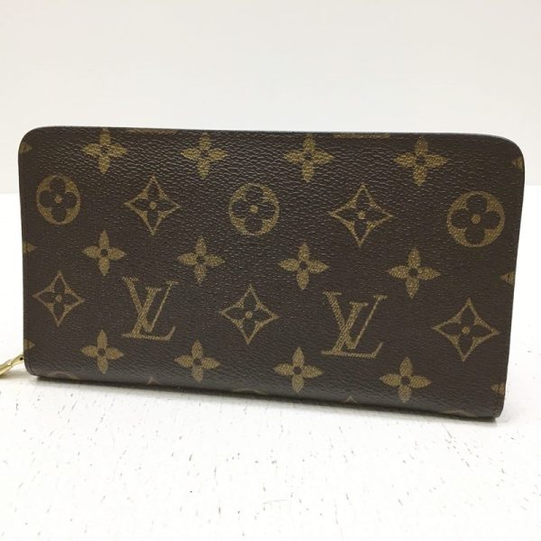 125 20231027 a 9 01 Louis Vuitton Portomone Zip Long Wallet Monogram Brown