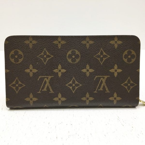 125 20231027 a 9 03 Louis Vuitton Portomone Zip Long Wallet Monogram Brown