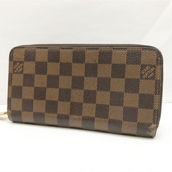 125 20231117 a 1 01 Louis Vuitton Zippy Wallet Damier Brown