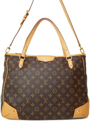 1318108190011 Louis Vuitton Keepall Monogram Shoulder Bag Brown