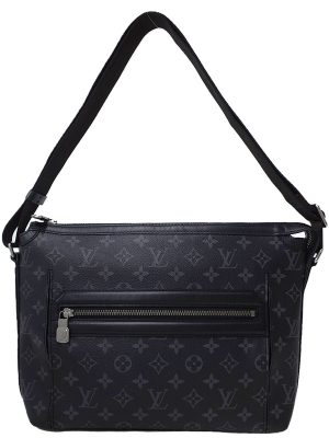 1321078850014 Louis Vuitton Messenger Voyage PM Eclips Shoulder Bag Black