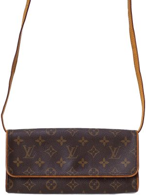 1321092180012 Louis Vuitton Monogram Prism Pochette Volga Shoulder Bag M55261