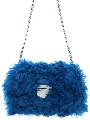 1420134420014 Yves Saint Laurent Cavas Chic 2way Handbag Blue