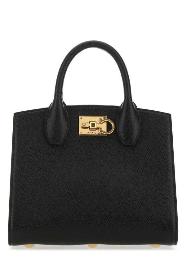 143c5866b219eb3 ia 1 Ferragamo Autumn Winter Tote Nero Bonbon